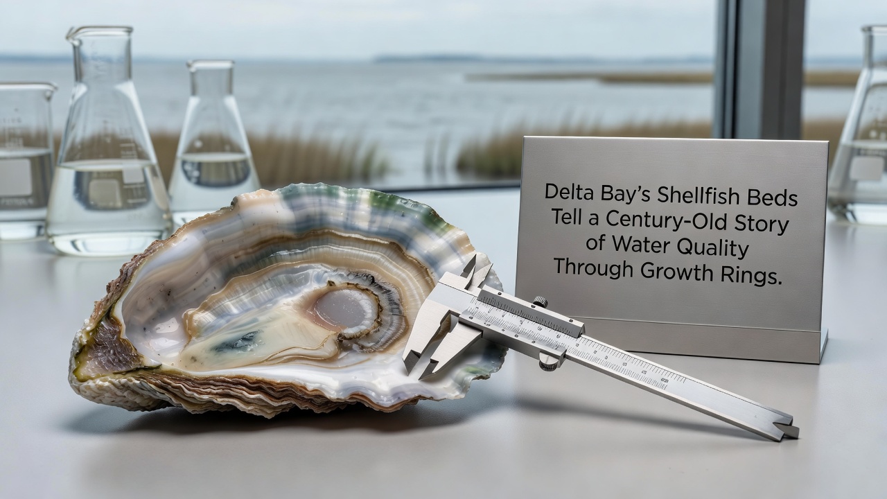 Delta Bay's Shellfish Beds Tell a Century-Old Story of Water Quality Through Growth Rings