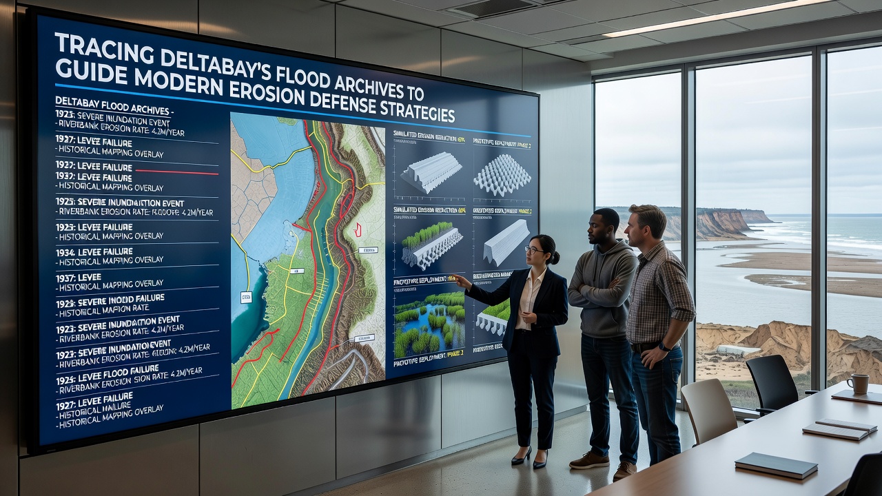 Exploring Deltabay's Historical Flood Data for Contemporary Coastal Defense Planning